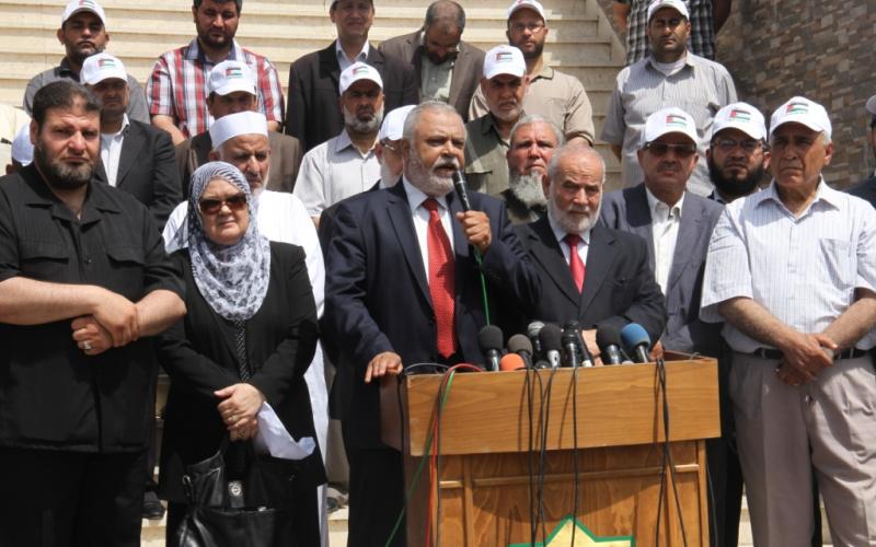 صور: وقفة للتضامن مع نواب التشريعي بالضفة