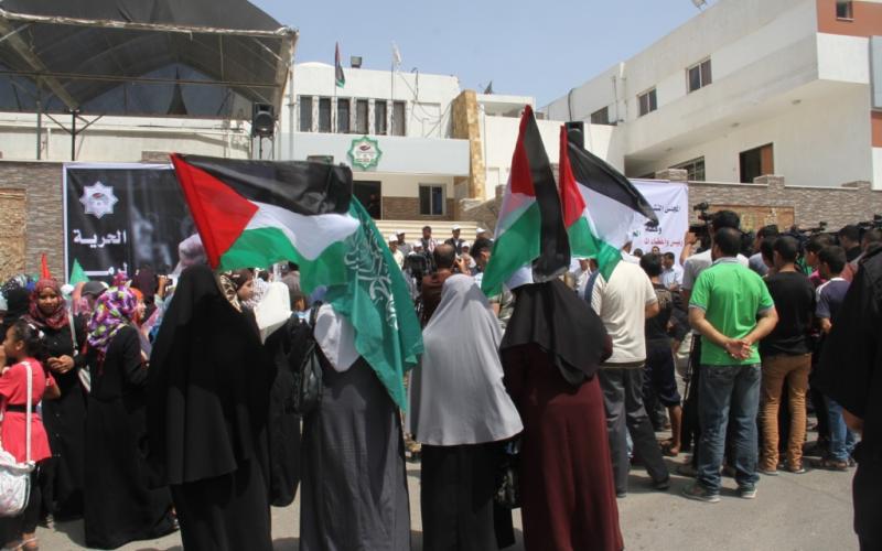 صور: وقفة للتضامن مع نواب التشريعي بالضفة