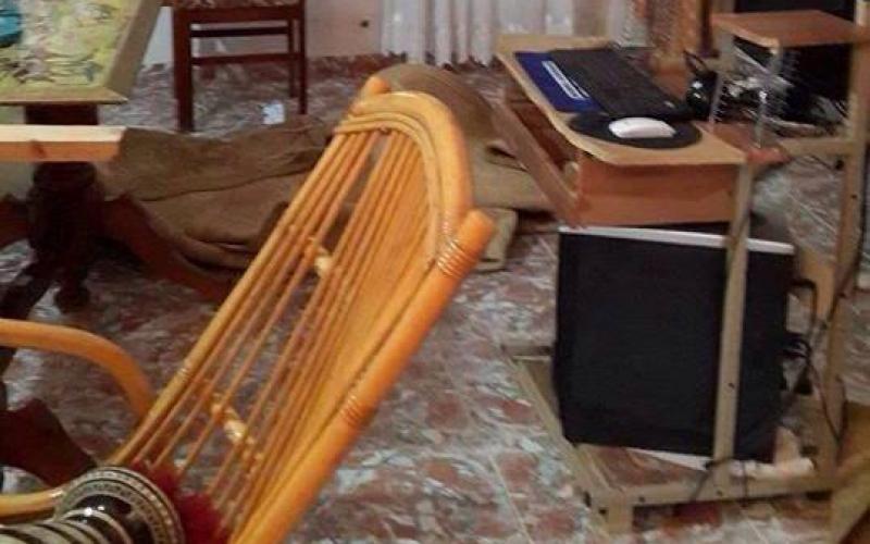 صور: تدمير ممتلكات المواطنين في قلنديا
