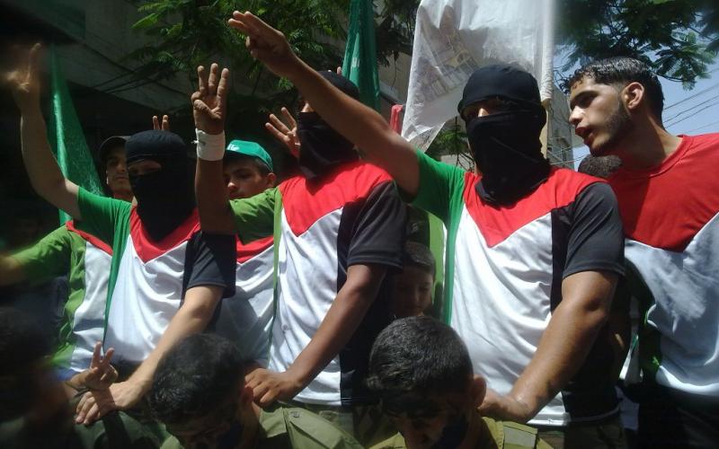 بالصور: مسيرة نصرة للأسرى والضفة بالنصيرات