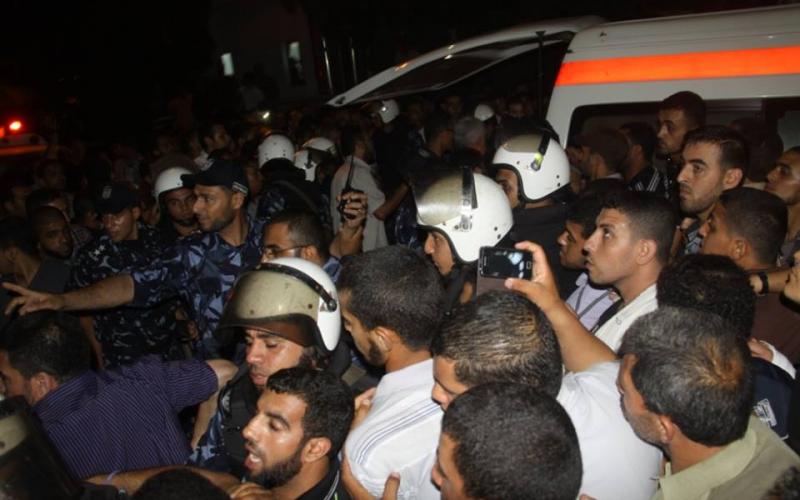 صور: جماهير غزة تستقبل شهداء نفق الشجاعية