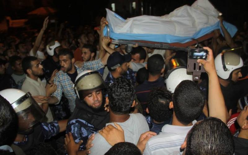 صور: جماهير غزة تستقبل شهداء نفق الشجاعية