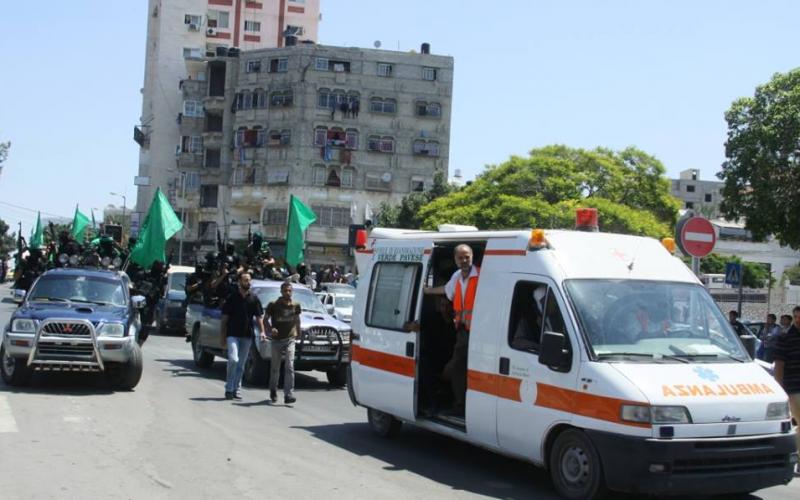 صور: بدء تشييع جثامني شهداء "القسام"