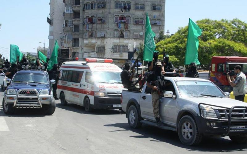 صور: بدء تشييع جثامني شهداء "القسام"