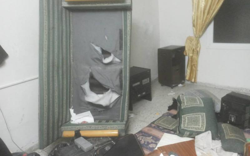 صور:تخريب قوات الاحتلال لمنازل المواطنين