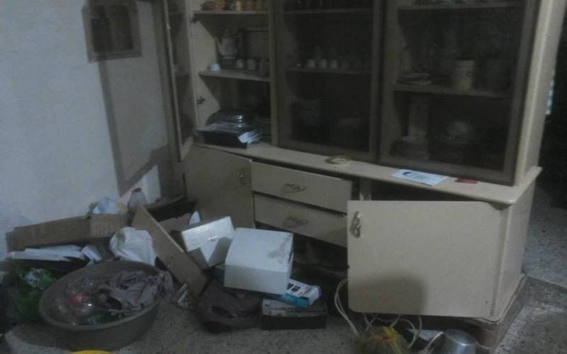 صور:تخريب قوات الاحتلال لمنازل المواطنين