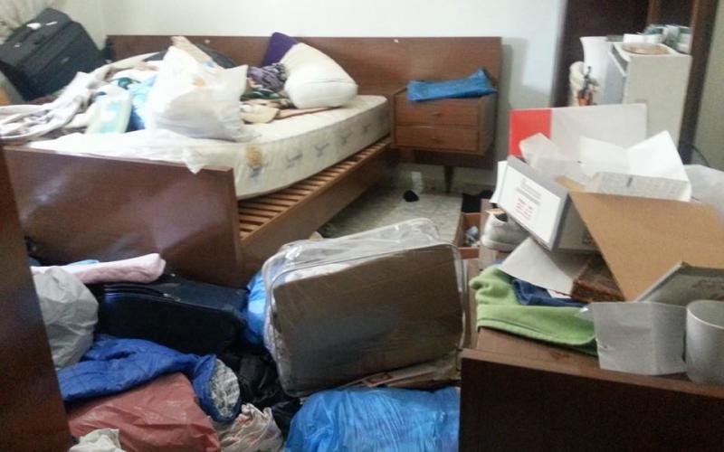 صور:تخريب قوات الاحتلال لمنازل المواطنين
