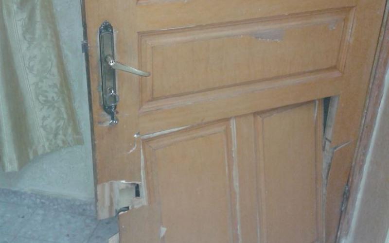 صور:تخريب قوات الاحتلال لمنازل المواطنين