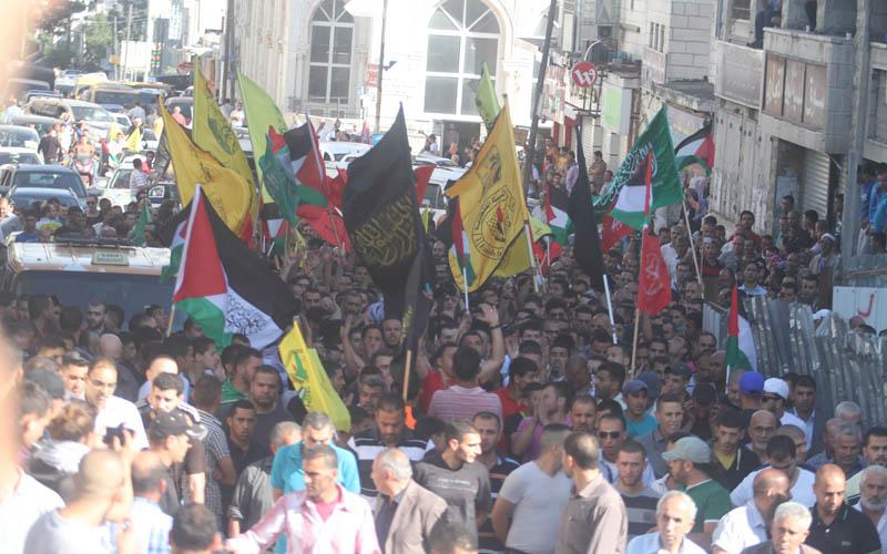 صور: رام الله ونابلس تشيعان شهداءهما‎
