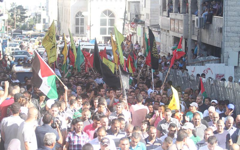 صور: رام الله ونابلس تشيعان شهداءهما‎