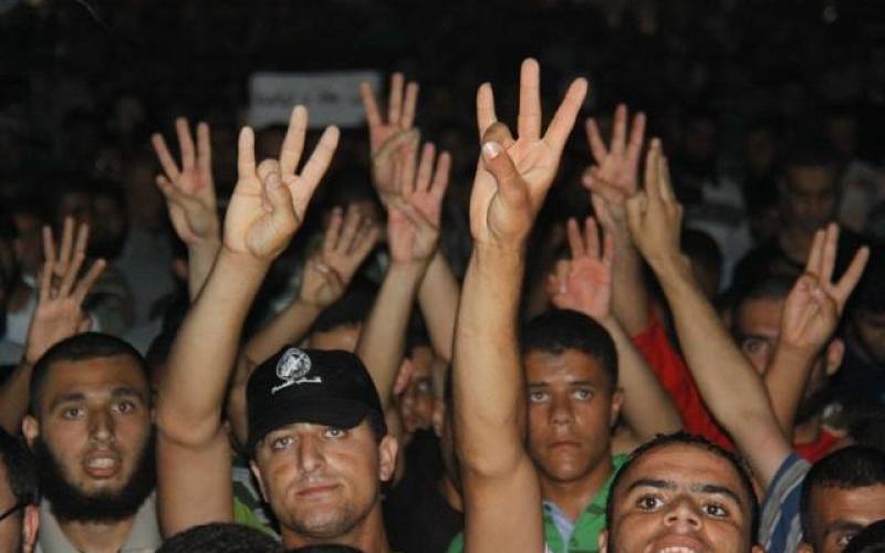 بالصور: مسيرة حاشدة نصرة للأسرى والمقاومة في رفح