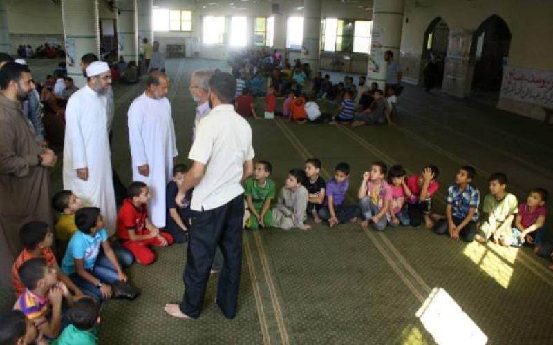 صور: دار القرآن يزور مخيمات "تاج الوقار" برفح