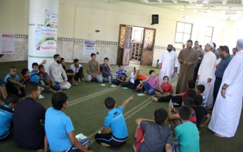 صور: دار القرآن يزور مخيمات "تاج الوقار" برفح