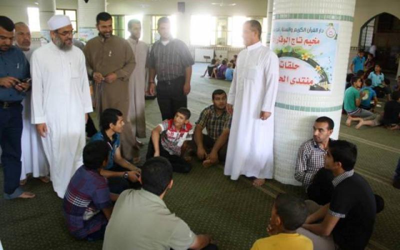 صور: دار القرآن يزور مخيمات "تاج الوقار" برفح