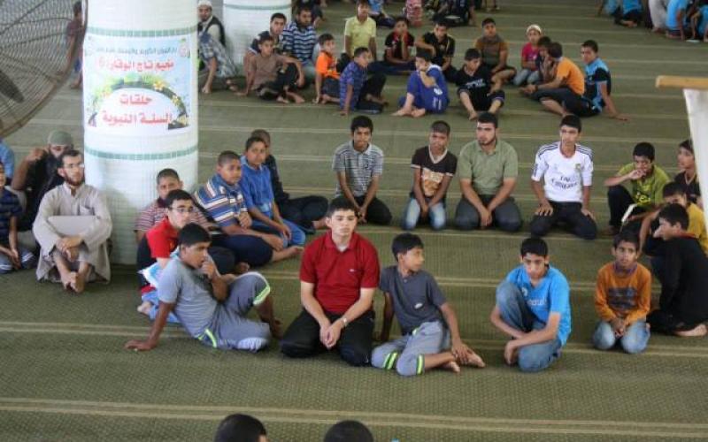 صور: دار القرآن يزور مخيمات "تاج الوقار" برفح