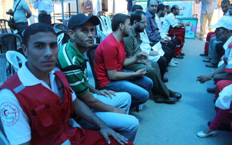 صور: الخدمة العامة تتضامن مع الأسرى