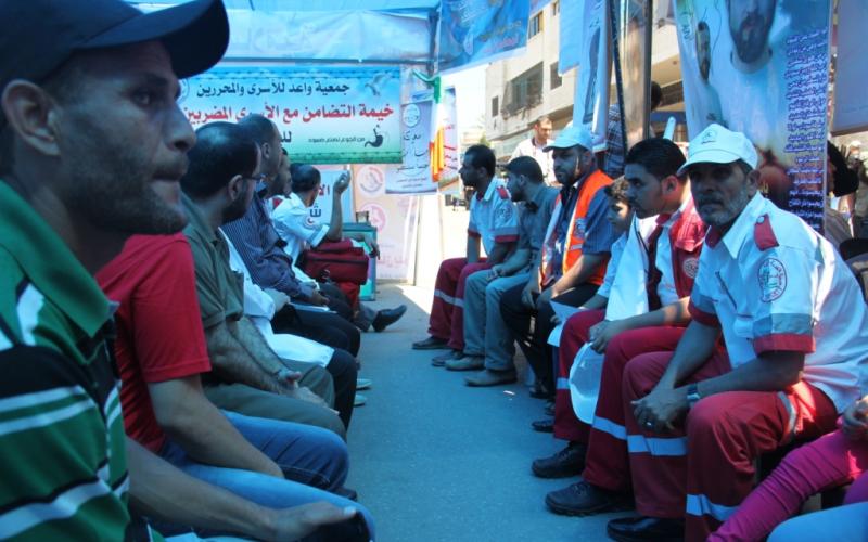 صور: الخدمة العامة تتضامن مع الأسرى