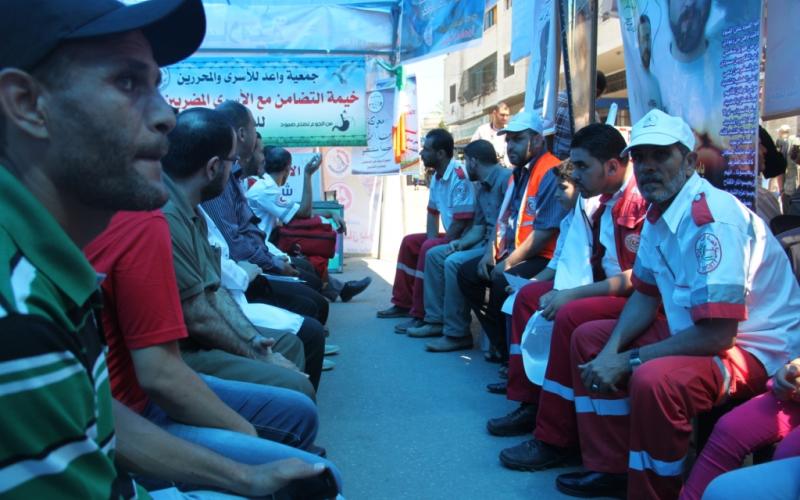 صور: الخدمة العامة تتضامن مع الأسرى