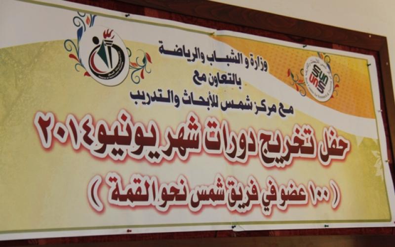 صور: تخريج 120 متدربًا بالتنمية البشرية في رفح