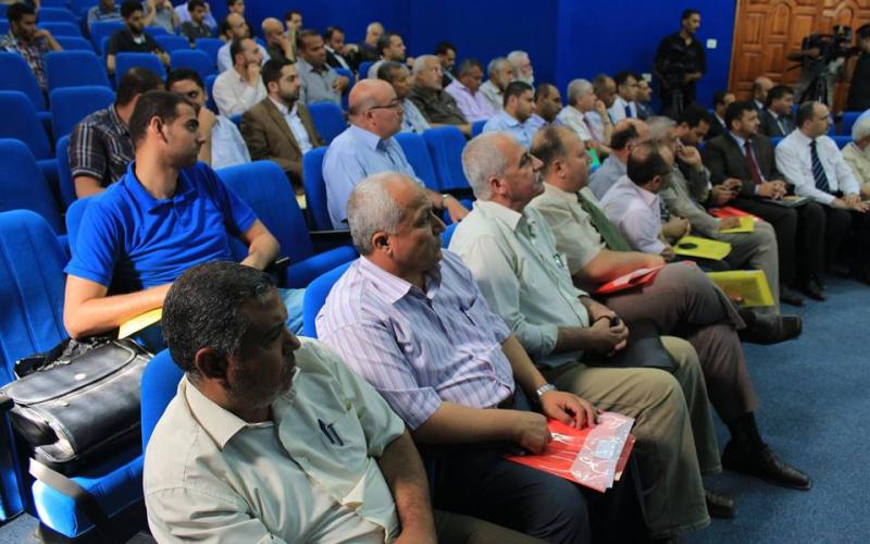 صور: افتتاح مؤتمر اللغة العربية بجامعة الأقصى