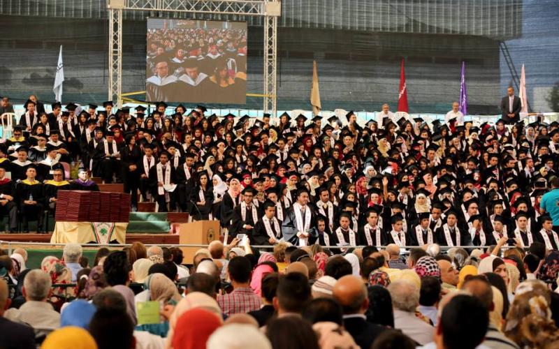 صور: حفل التخرج السنوي بجامعة بيرزيت‎