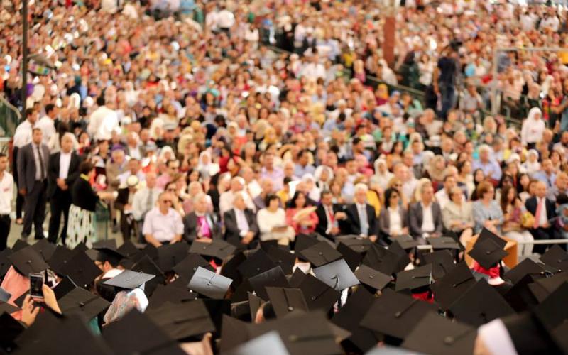صور: حفل التخرج السنوي بجامعة بيرزيت‎