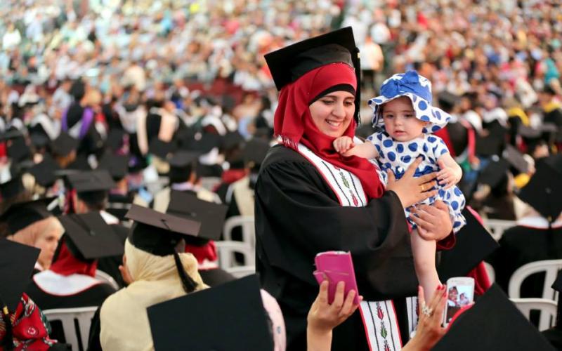 صور: حفل التخرج السنوي بجامعة بيرزيت‎