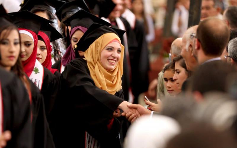 صور: حفل التخرج السنوي بجامعة بيرزيت‎