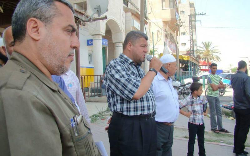صور: وقفة تضامنية مع الأسرى بالنصيرات