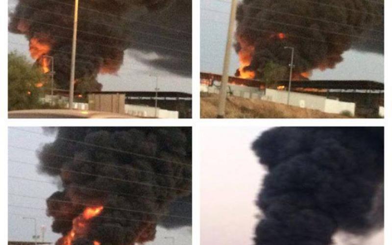 بالصور: صواريخ المقاومة تصيب مصنعاً بـ"سديروت"