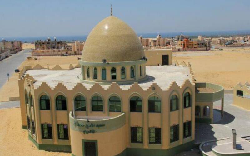 صور: افتتاح مسجد الأمين محمد بخانيونس