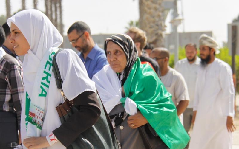 صور: أميال من الابتسامات تصل قطاع غزة