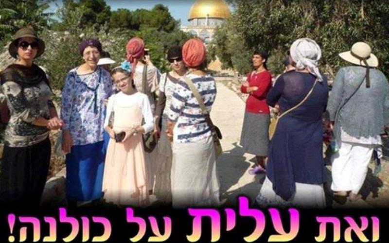 بالصور: مجموعات "من أجل الهيكل" تقتحم الأقصى