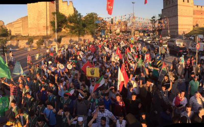 صور: تركيا تحيي ذكرى مجزرة "مرمرة"