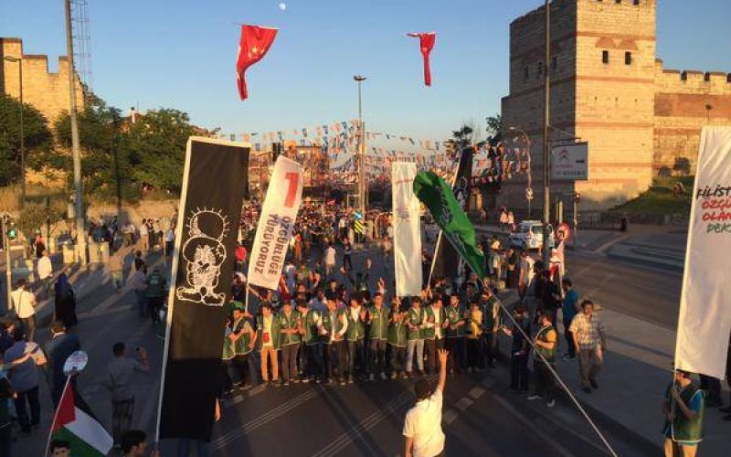 صور: تركيا تحيي ذكرى مجزرة "مرمرة"