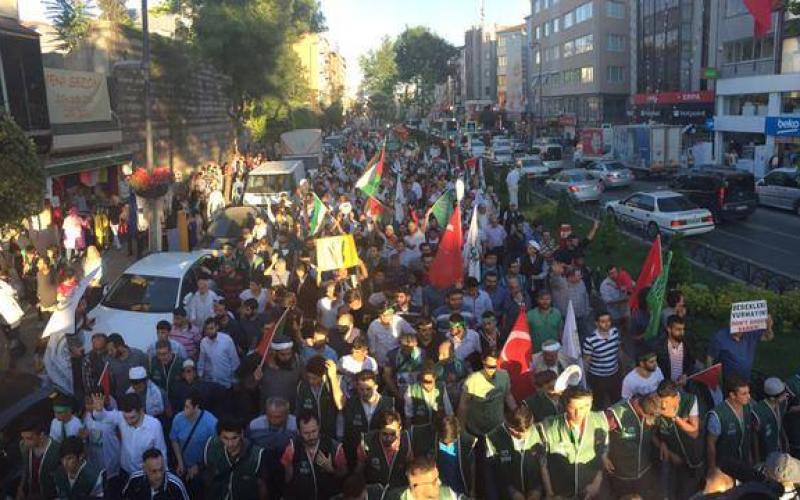صور: تركيا تحيي ذكرى مجزرة "مرمرة"