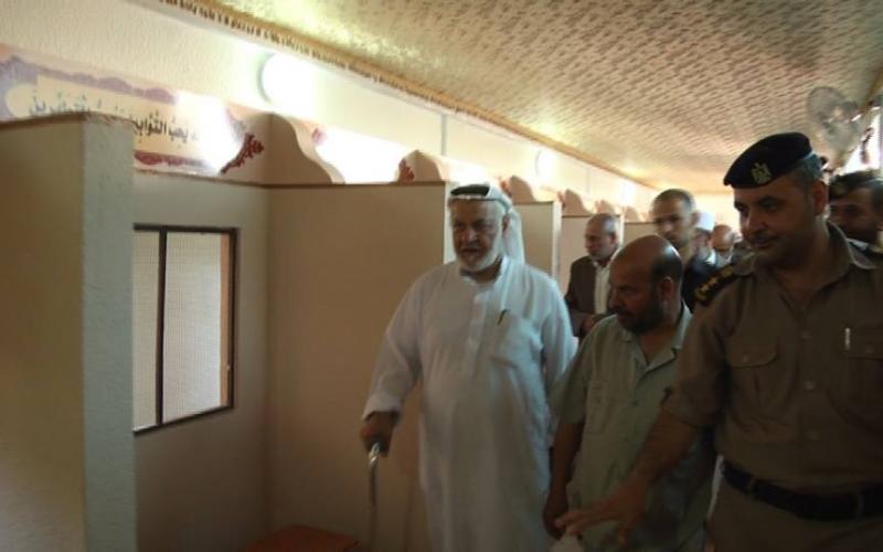 صور: افتتاح قسم الزيارات في مركز الإصلاح والتأهيل