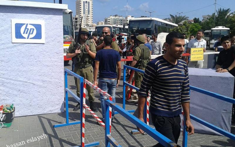 صور: حواجز تفتيش إسرائيلية بغزة!