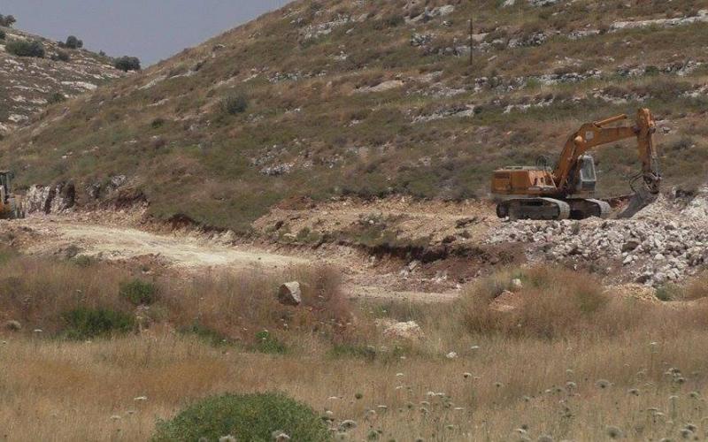 صور: مشروع استيطاني ضخم جنوب نابلس