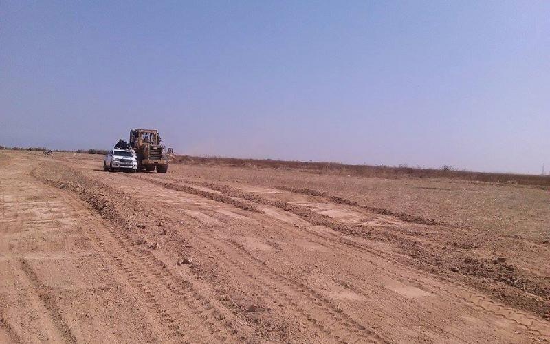 صور: المقاومة تواصل شق طريقها بخانيونس