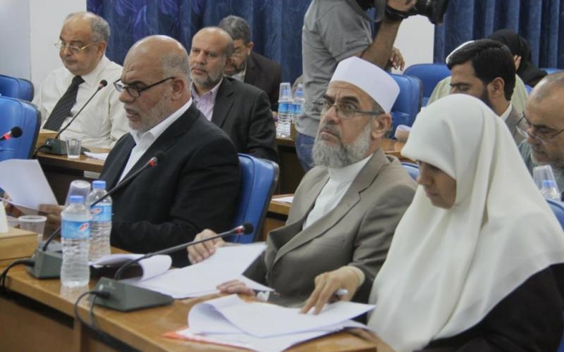 صور: جلسة التشريعي حول موازنة السلطة
