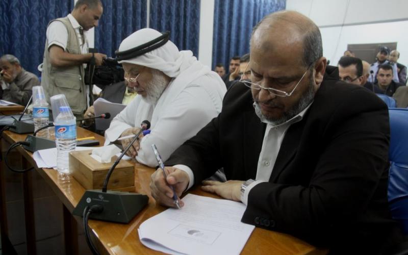 صور: جلسة التشريعي حول موازنة السلطة