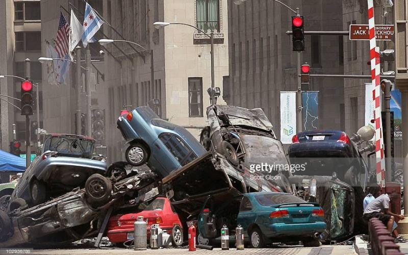صور‬: أغرب حوادث السيارات في العالم