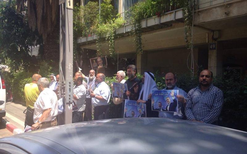 صور: احتجاج فلسطيني على قرار المحكمة المصرية