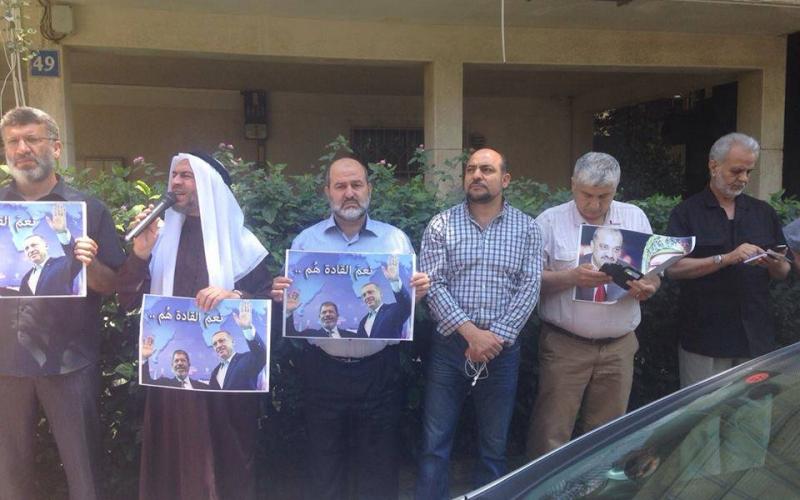 صور: احتجاج فلسطيني على قرار المحكمة المصرية