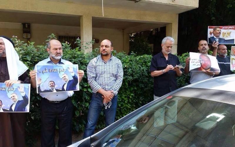 صور: احتجاج فلسطيني على قرار المحكمة المصرية