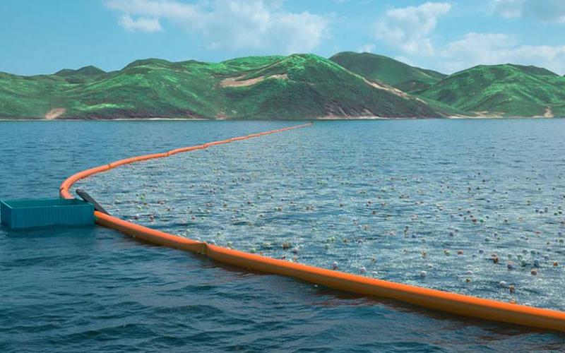 صور: بدء تنفيذ مشروع المخلفات البلاستيكية بالمحيطات