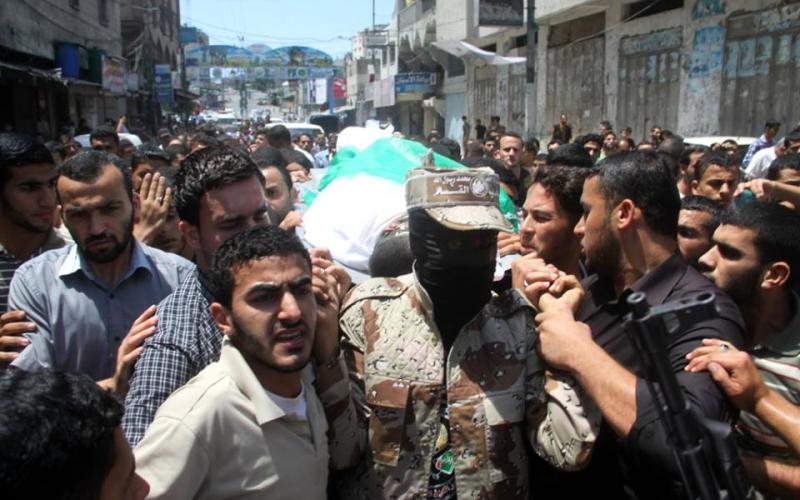 صور: تشييع القسامي "الكتناني" بغزة