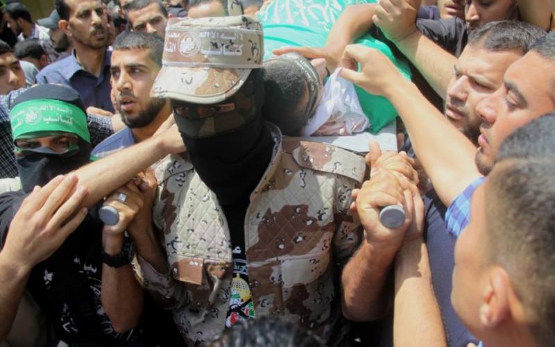 صور: تشييع القسامي "الكتناني" بغزة