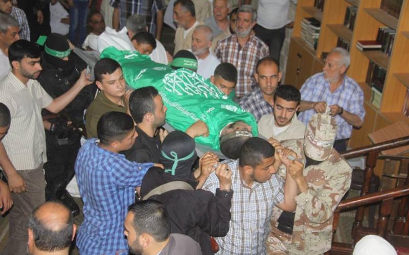 صور: تشييع القسامي "الكتناني" بغزة